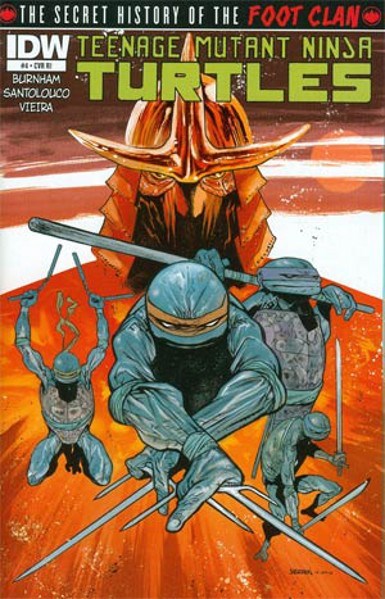 TEENAGE MUTANT NINJA TURTLES: THE SECRET HISTORY OF THE FOOT CLAN #4-RI