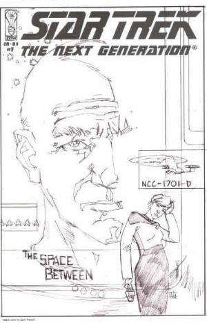 STAR TREK: THE NEXT GENERATION - THE SPACE BETWEEN #1-RI-C