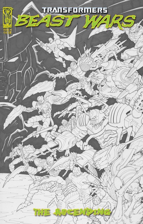 TRANSFORMERS: BEAST WARS - THE ASCENDING #1-RI-D