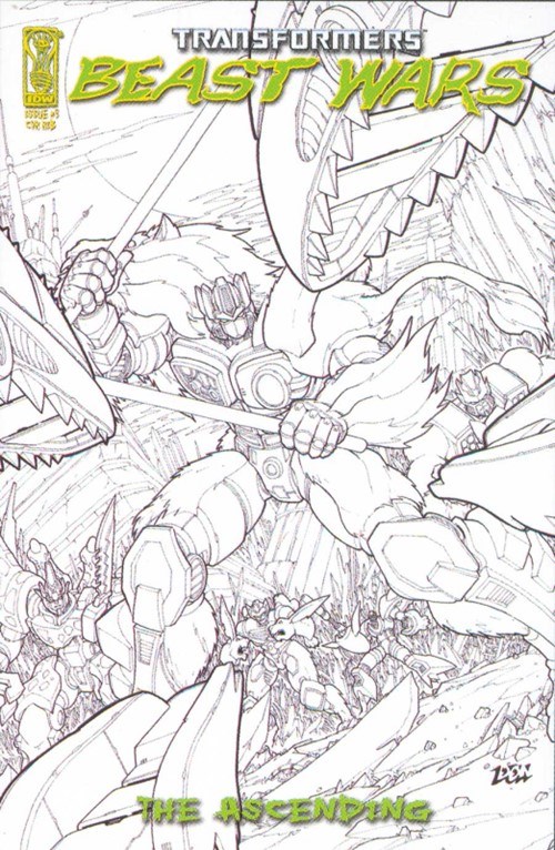TRANSFORMERS: BEAST WARS - THE ASCENDING #3-RI-D