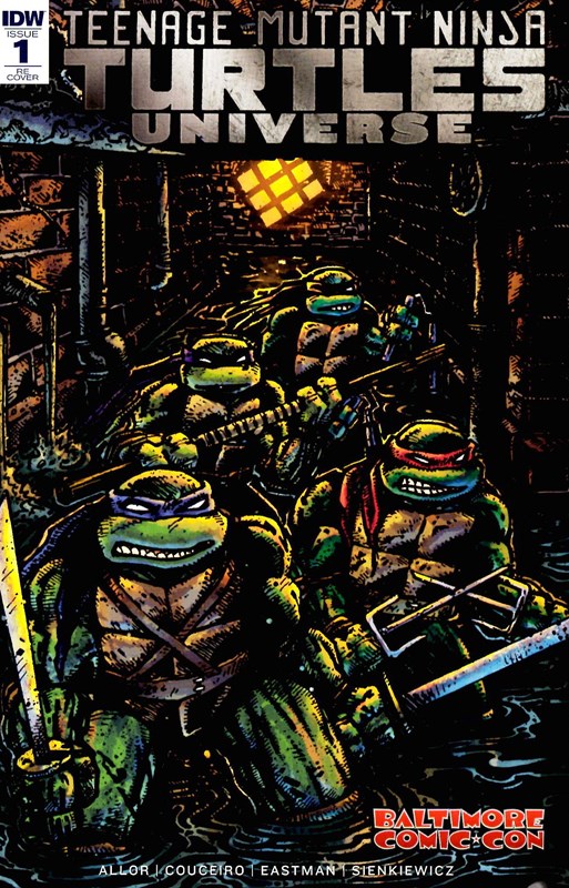 TEENAGE MUTANT NINJA TURTLES UNIVERSE #1-BALCC