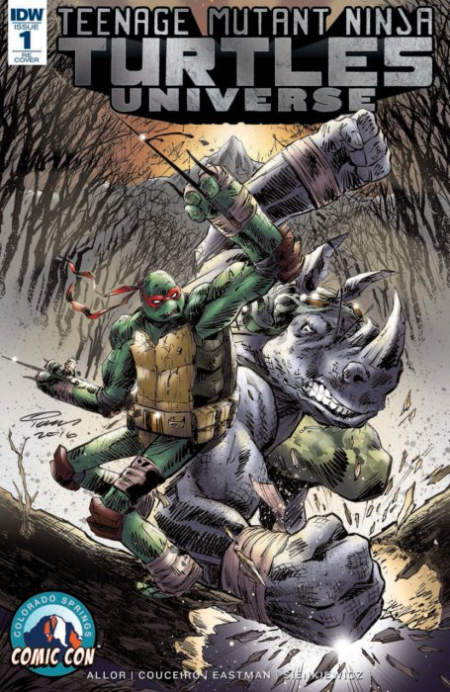 TEENAGE MUTANT NINJA TURTLES UNIVERSE #1-CSCC