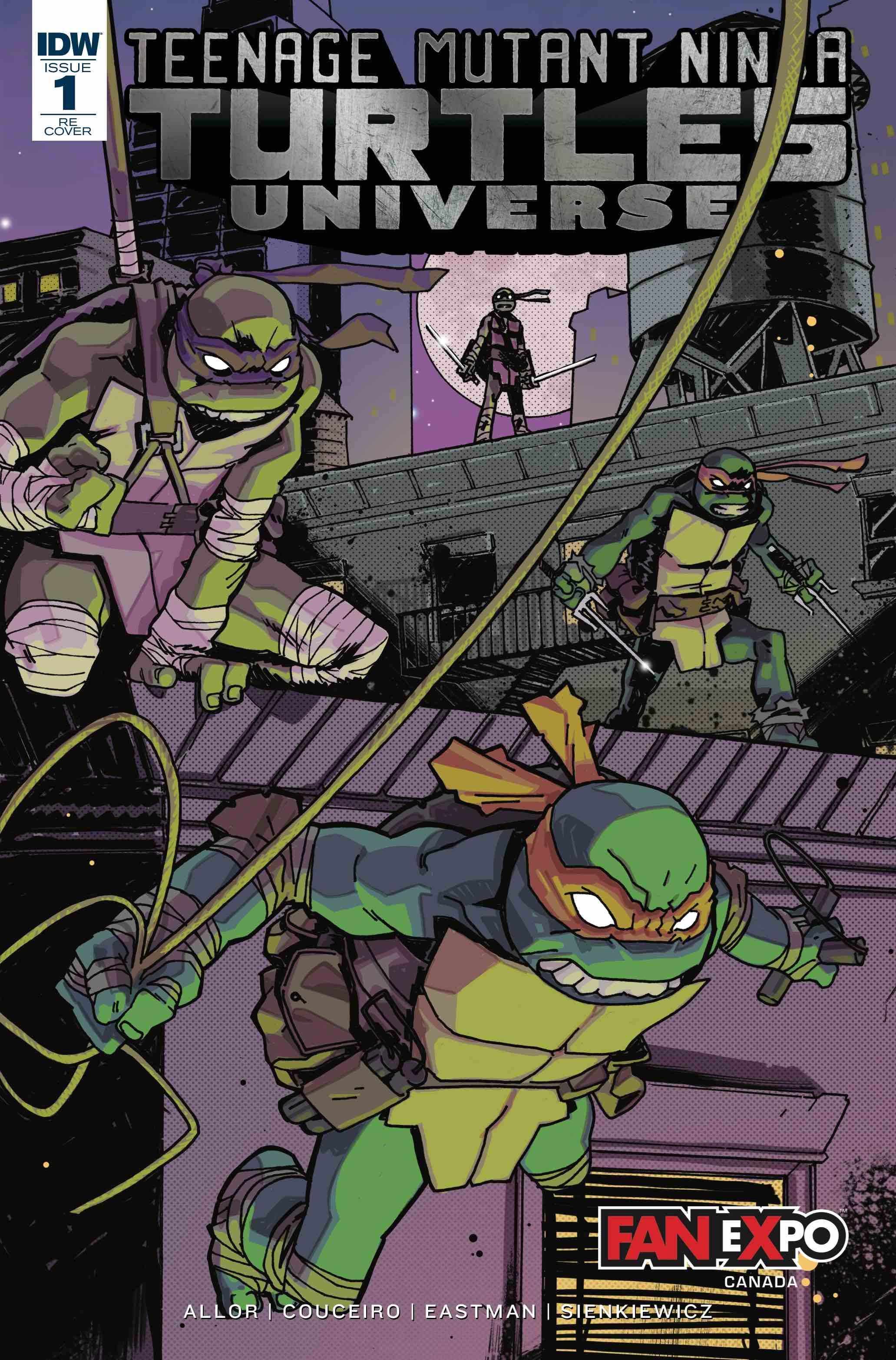 TEENAGE MUTANT NINJA TURTLES UNIVERSE #1-FANX
