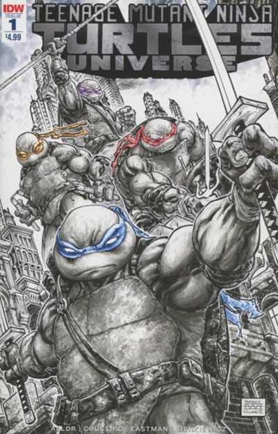 TEENAGE MUTANT NINJA TURTLES UNIVERSE #1-2nd
