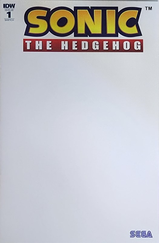 SONIC THE HEDGEHOG #1E