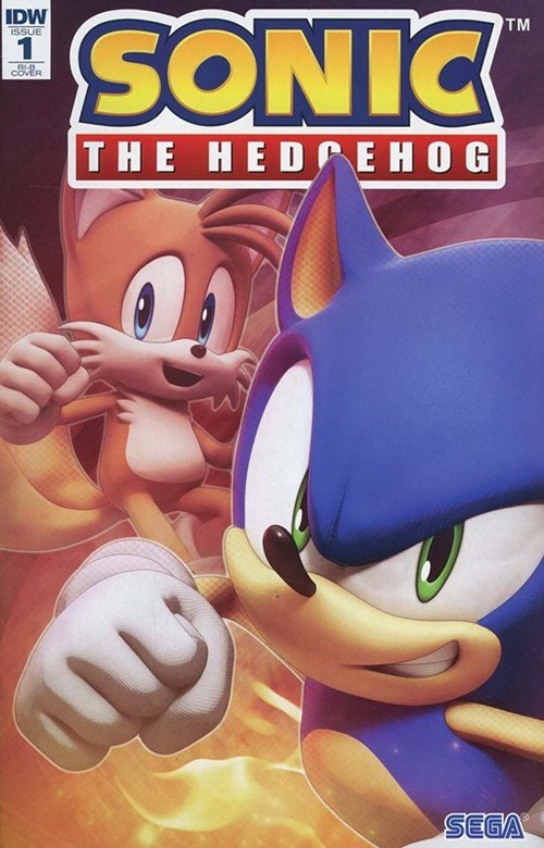 SONIC THE HEDGEHOG #1-RI-B