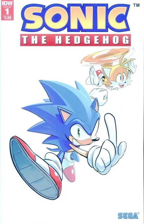 SONIC THE HEDGEHOG #1-2nd