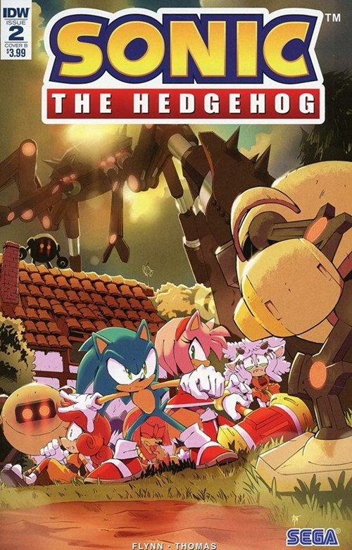 SONIC THE HEDGEHOG #2B