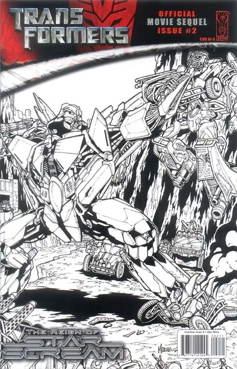 TRANSFORMERS: REIGN OF STARSCREAM - MOVIE SEQUEL #2-RI-C