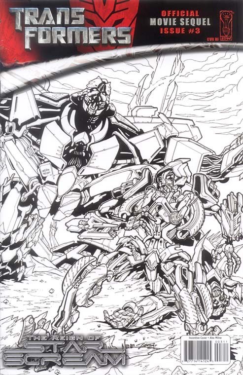 TRANSFORMERS: REIGN OF STARSCREAM - MOVIE SEQUEL #3-RI-C