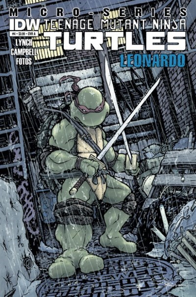 TEENAGE MUTANT NINJA TURTLES MICROSERIES: LEONARDO #4