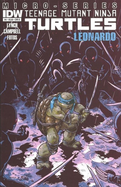 TEENAGE MUTANT NINJA TURTLES MICROSERIES: LEONARDO #4B