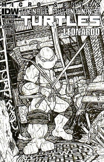 TEENAGE MUTANT NINJA TURTLES MICROSERIES: LEONARDO #4-RI-C