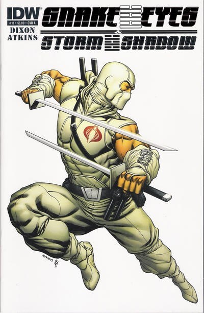SNAKE EYES AND STORM SHADOW #13