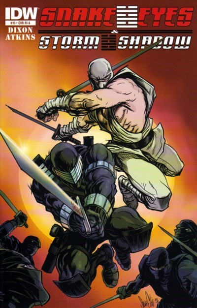 SNAKE EYES AND STORM SHADOW #13C