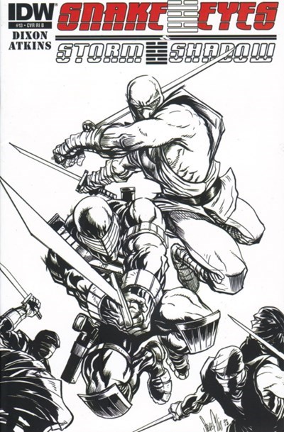 SNAKE EYES AND STORM SHADOW #13-RI-D
