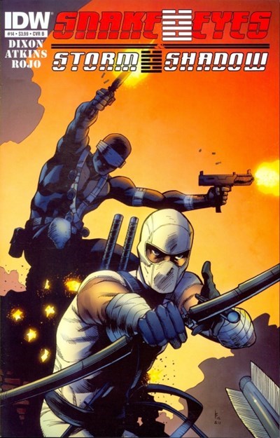 SNAKE EYES AND STORM SHADOW #14B