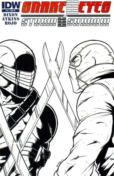 SNAKE EYES AND STORM SHADOW #14-RI-C
