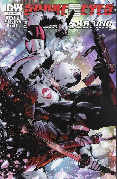 SNAKE EYES AND STORM SHADOW #16