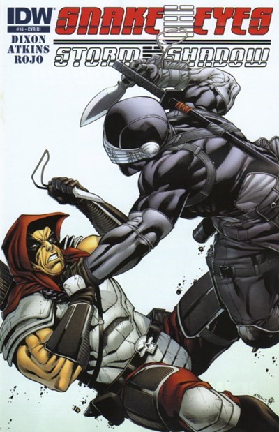 SNAKE EYES AND STORM SHADOW #16-RI