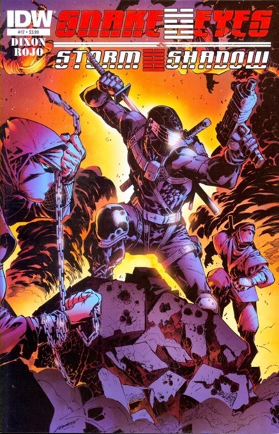 SNAKE EYES AND STORM SHADOW #17