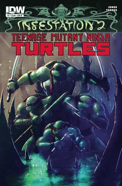 INFESTATION 2: TEENAGE MUTANT NINJA TURTLES #1B