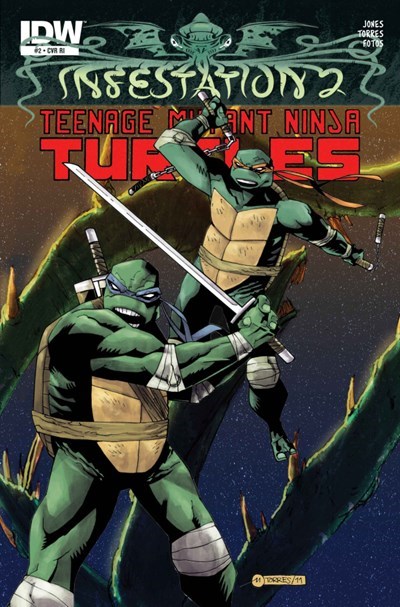 INFESTATION 2: TEENAGE MUTANT NINJA TURTLES #2-RI-B