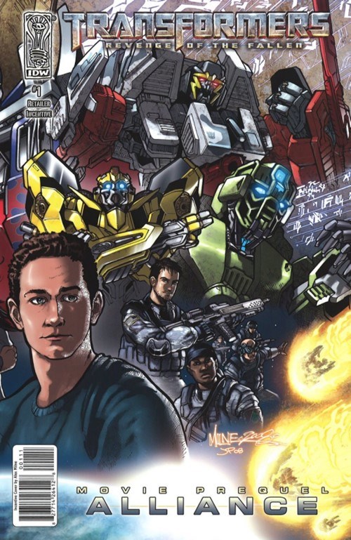TRANSFORMERS: REVENGE OF THE FALLEN MOVIE PREQUEL - ALLIANCE #1-RI-C