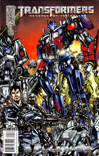TRANSFORMERS: REVENGE OF THE FALLEN MOVIE PREQUEL - ALLIANCE #4