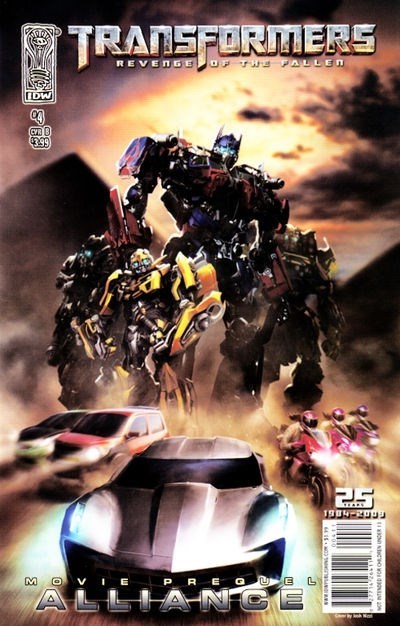 TRANSFORMERS: REVENGE OF THE FALLEN MOVIE PREQUEL - ALLIANCE #4B