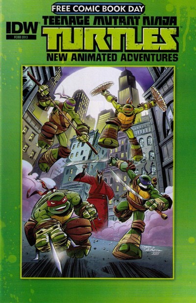 FCBD 2013: TEENAGE MUTANT NINJA TURTLES: NEW ANIMATED ADVENTURES #nn