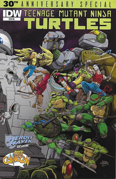 TEENAGE MUTANT NINJA TURTLES: 30TH ANNIVERSARY SPECIAL #1-HAVEN
