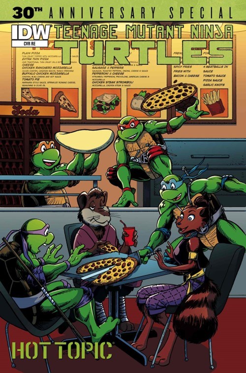 TEENAGE MUTANT NINJA TURTLES: 30TH ANNIVERSARY SPECIAL #1-HOTT