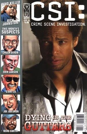 CSI: CRIME SCENE INVESTIGATION - DYING IN THE GUTTERS #3
