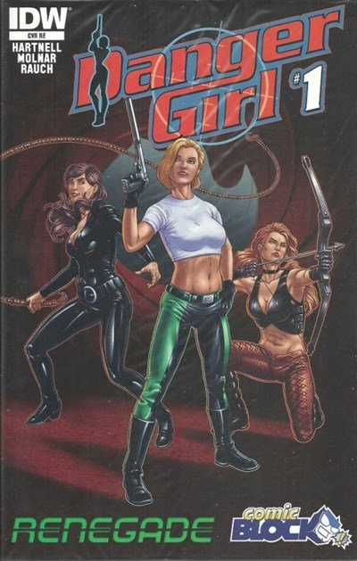 DANGER GIRL: RENEGADE #1-BLOCK-C