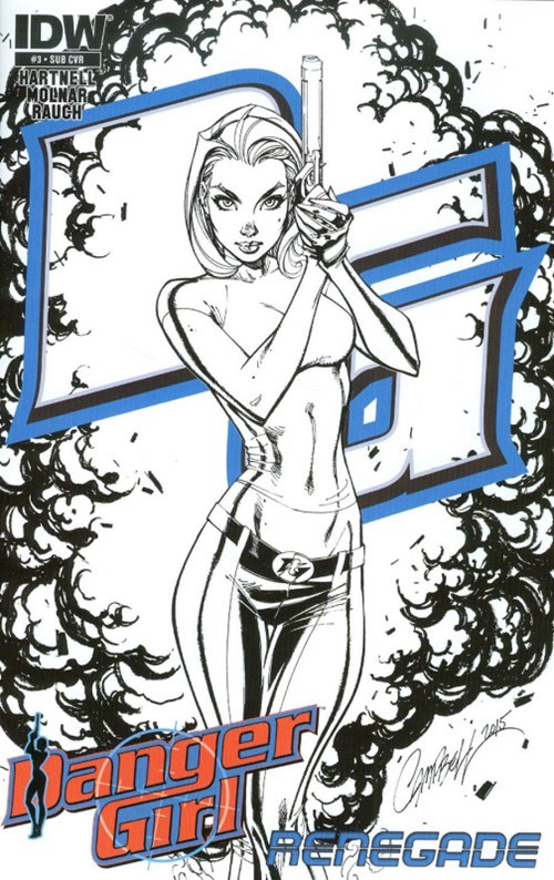 DANGER GIRL: RENEGADE #3-SUB
