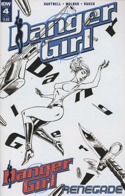 DANGER GIRL: RENEGADE #4-SUB