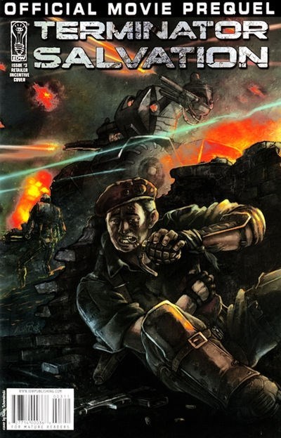 TERMINATOR: SALVATION MOVIE PREQUEL #3-RI