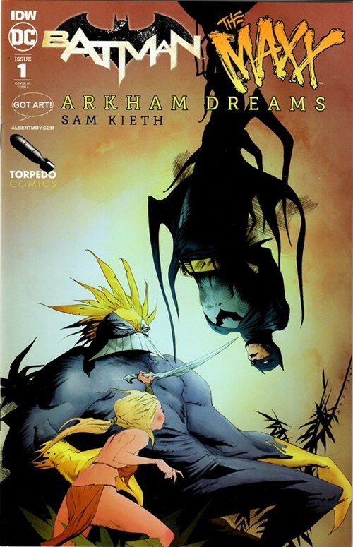 BATMAN/THE MAXX: ARKHAM DREAMS #1-TORP-B