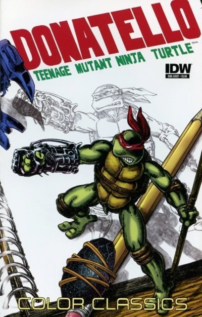 TEENAGE MUTANT NINJA TURTLES COLOR CLASSICS MICRO-SERIES: DONATELLO #1