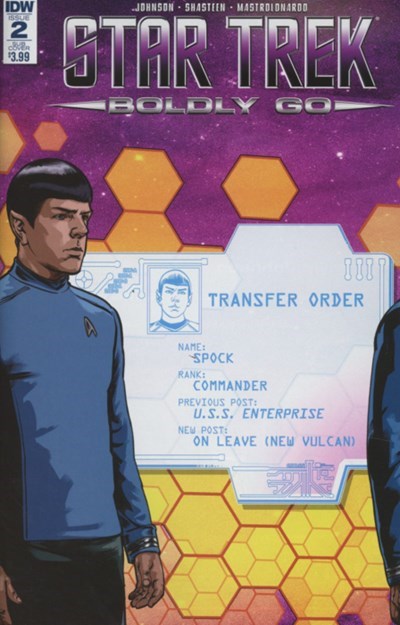 STAR TREK: BOLDLY GO #2-SUB
