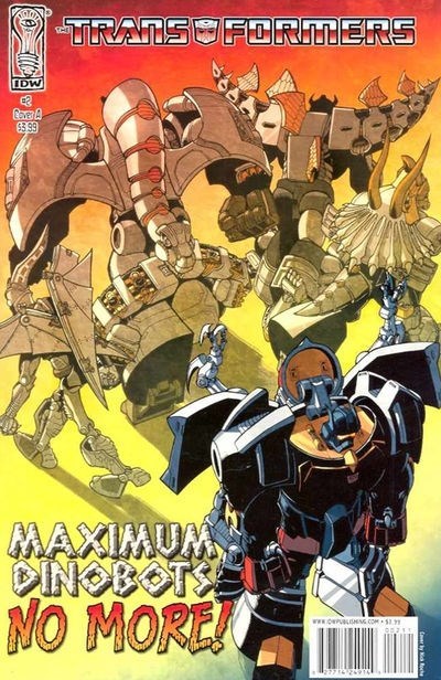 TRANSFORMERS: MAXIMUM DINOBOTS #2