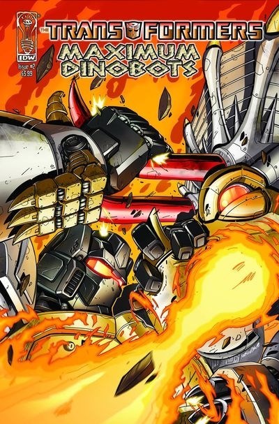 TRANSFORMERS: MAXIMUM DINOBOTS #2B