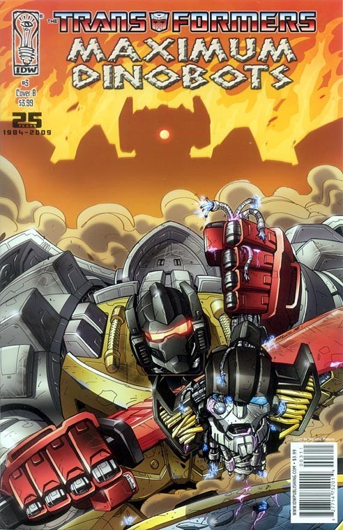 TRANSFORMERS: MAXIMUM DINOBOTS #3B