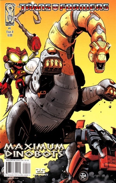 TRANSFORMERS: MAXIMUM DINOBOTS #4