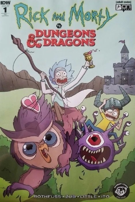 RICK AND MORTY VS. DUNGEONS & DRAGONS #1-NEWBC