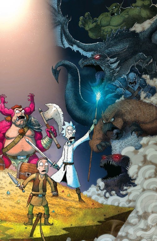 RICK AND MORTY VS. DUNGEONS & DRAGONS #1-NYCC