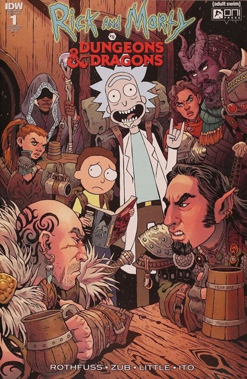 RICK AND MORTY VS. DUNGEONS & DRAGONS #1-RI-B