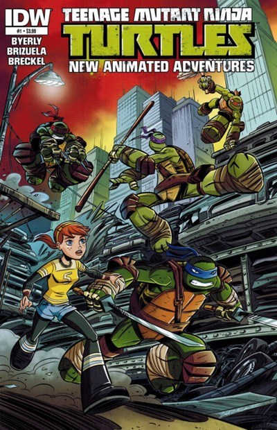 TEENAGE MUTANT NINJA TURTLES NEW ANIMATED ADVENTURES #1