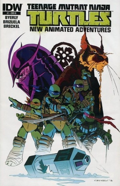 TEENAGE MUTANT NINJA TURTLES NEW ANIMATED ADVENTURES #1-RI